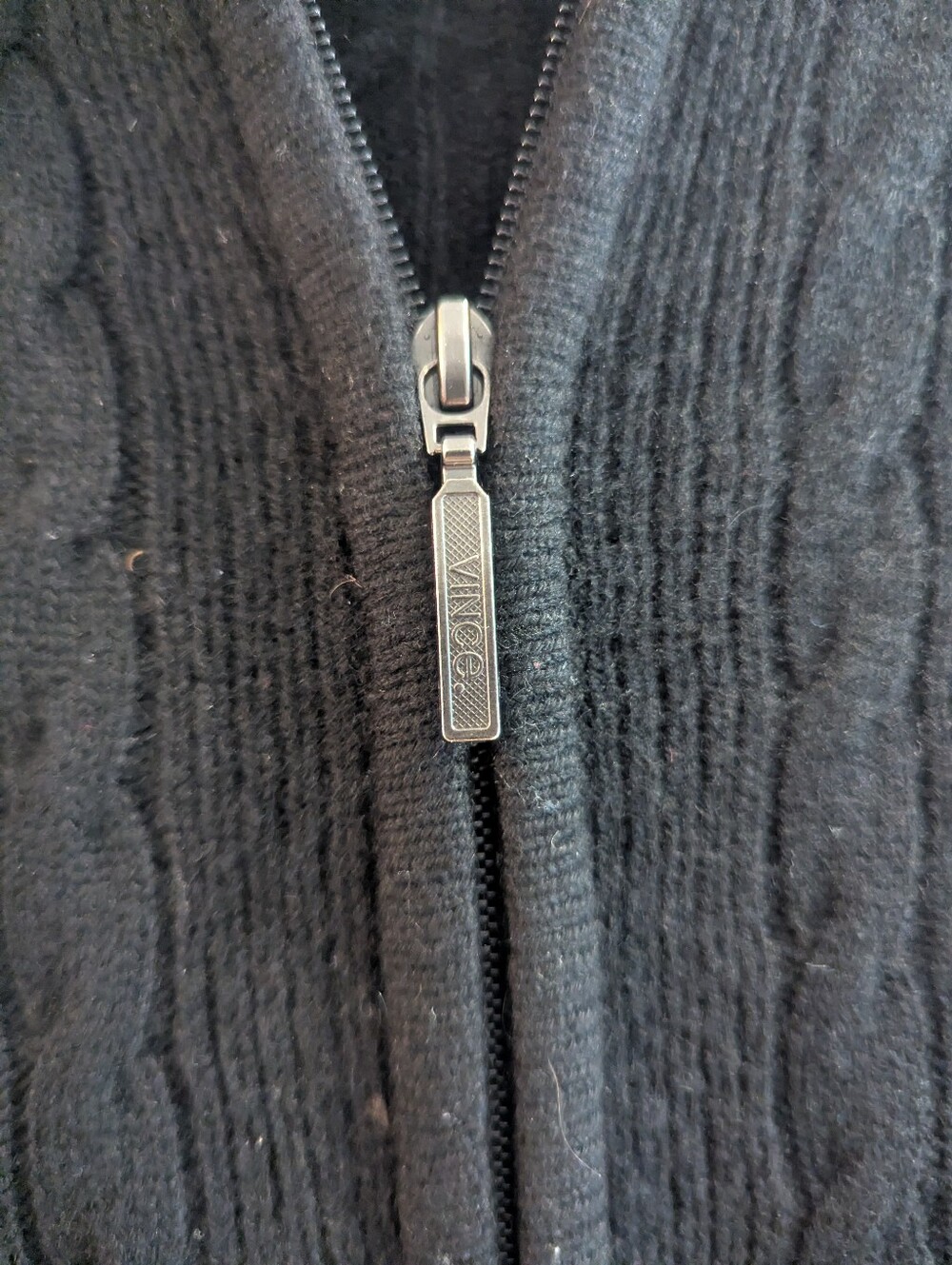 Vince Cashmere Full Zip Sweater - Picture 6 of 7